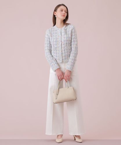 マルティプルニットツイードジャケット|ANAYI OFFICIAL ONLINE STORE