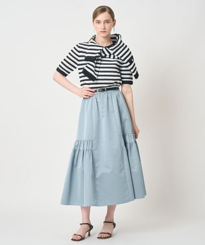 アイレットボーダー カーディガン|ANAYI OFFICIAL ONLINE STORE