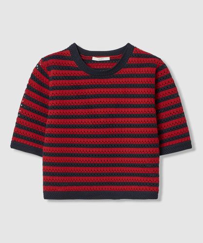 アイレットボーダー カーディガン|ANAYI OFFICIAL ONLINE STORE