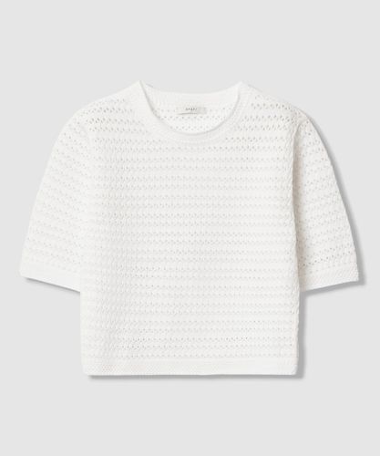 スリーブ釦ボートネックプルオーバー|ANAYI OFFICIAL ONLINE STORE スリーブ釦ボートネックプルオーバー|ANAYI OFFICIAL ONLINE STORE