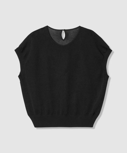 スリーブ釦ボートネックプルオーバー|ANAYI OFFICIAL ONLINE STORE