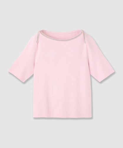 アセテートポリエステル半袖 プルオーバー|ANAYI OFFICIAL ONLINE