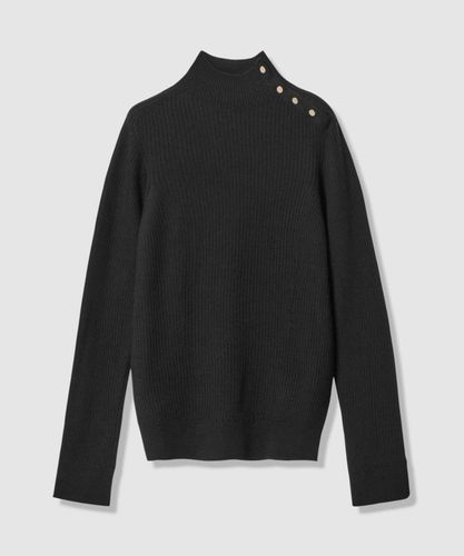 ウールシルクシアーリブハイネックプルオーバー|ANAYI OFFICIAL ONLINE