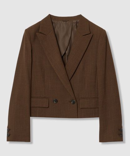 ストレッチデニムペプラム ジャケット|ANAYI OFFICIAL ONLINE STORE