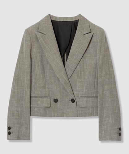 ストレッチデニムペプラム ジャケット|ANAYI OFFICIAL ONLINE STORE