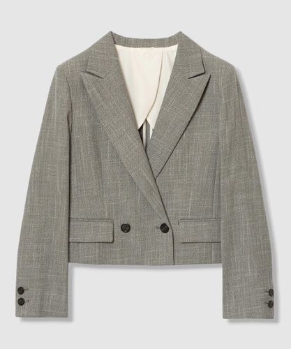 ストレッチデニムペプラム ジャケット|ANAYI OFFICIAL ONLINE STORE