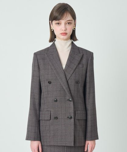 ラメチェックテーラード ジャケット〈セットアップ対応商品〉|ANAYI