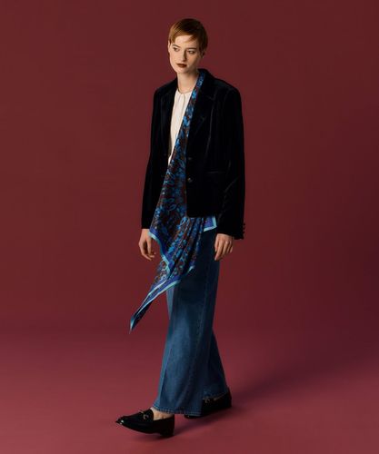 シックベロアテーラード ジャケット〈セットアップ対応商品〉|ANAYI
