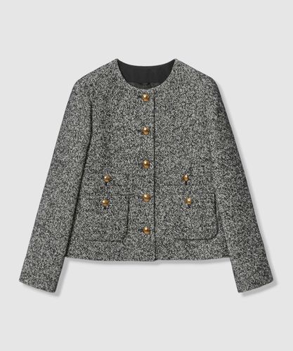 ドビーツイードノーカラーブルゾン〈セットアップ対応商品〉|ANAYI