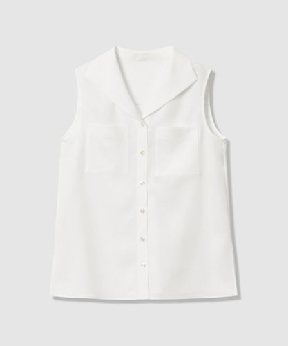 メッシュラッセル5分袖シャツブルゾン〈セットアップ対応商品〉|ANAYI