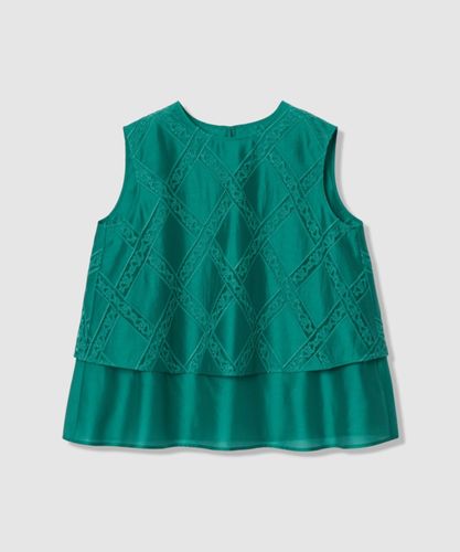 コードレーススカラヘム ブラウス|ANAYI OFFICIAL ONLINE STORE