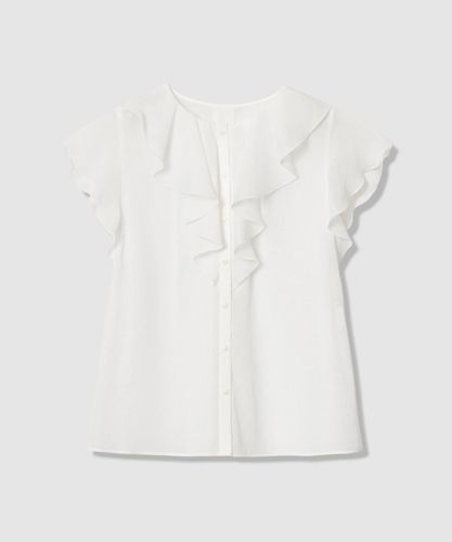 スパンローンラッフルブラウス|ANAYI OFFICIAL ONLINE STORE｜アナイ