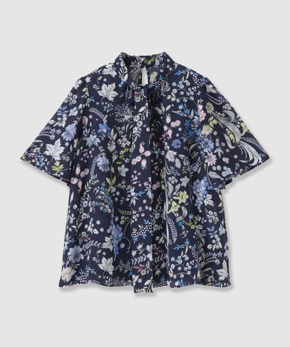 ペールフラワープリントラッフルブラウス|ANAYI OFFICIAL ONLINE STORE 