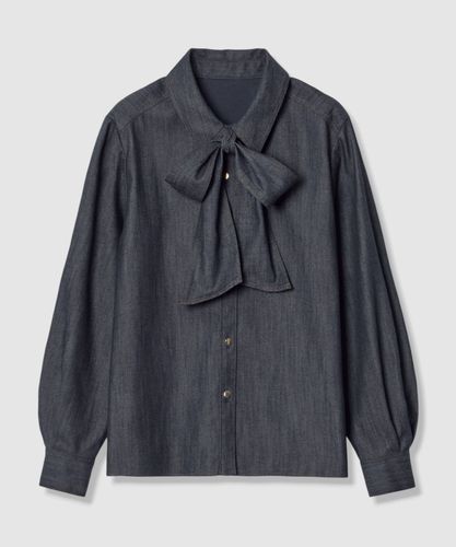 フロッキードットプリント ブラウス|ANAYI OFFICIAL ONLINE STORE