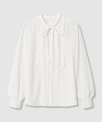 コットンポリブロードレース袖ブラウス|ANAYI OFFICIAL ONLINE STORE