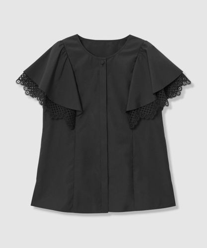 オーガンジーリボンボウタイ ブラウス|ANAYI OFFICIAL ONLINE STORE