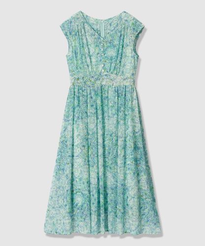 ペールフラワープリントフレアワンピース|ANAYI OFFICIAL ONLINE STORE