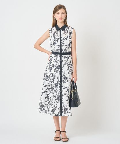 コットン刺繍プリントシャツ ワンピース|ANAYI OFFICIAL ONLINE STORE