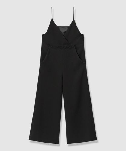 ダブルクロスフリルサロペットパンツ|ANAYI OFFICIAL ONLINE STORE
