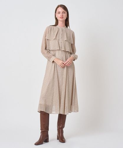 ドットプリントティアードワンピース|ANAYI OFFICIAL ONLINE STORE