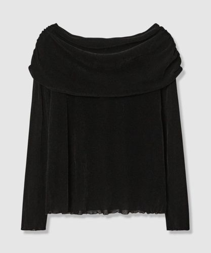 ストレッチレースモックネック プルオーバー|ANAYI OFFICIAL ONLINE