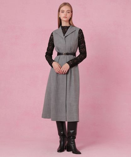 ストレッチレースモックネック プルオーバー|ANAYI OFFICIAL ONLINE