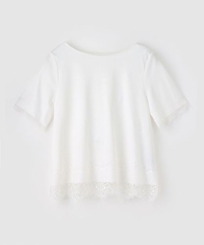 コットンスムースアシンメトリー プルオーバー|ANAYI OFFICIAL ONLINE
