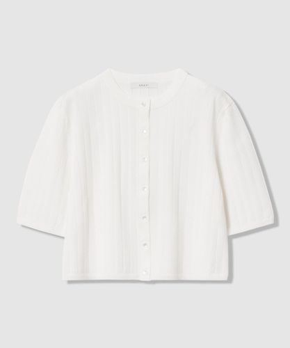 アソートビジュー釦七分袖 カーディガン|ANAYI OFFICIAL ONLINE STORE