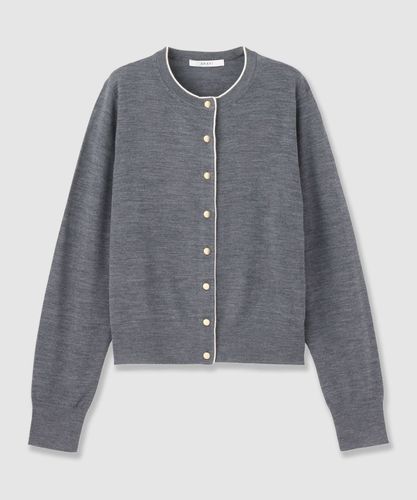 プレミアムコットンクルー カーディガン|ANAYI OFFICIAL ONLINE STORE