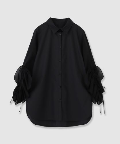 レース刺繍クロップドシャツ|ANAYI OFFICIAL ONLINE STORE｜アナイ