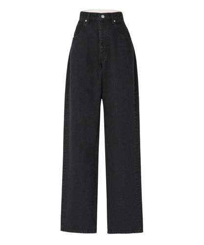 ストレッチデニムワイドパンツ|ANAYI OFFICIAL ONLINE STORE｜アナイ