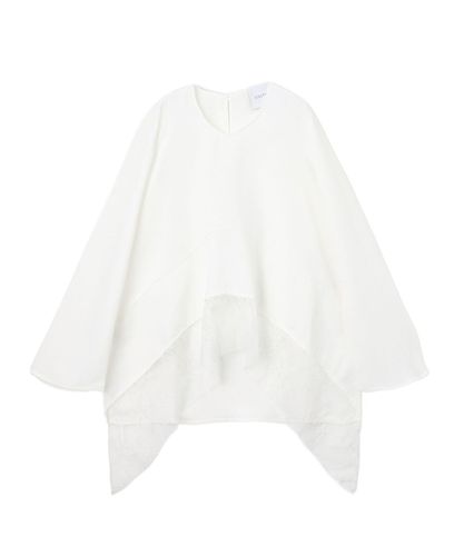トリアセサテンドレープTブラウス|ANAYI OFFICIAL ONLINE STORE