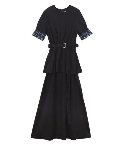 LOKITHO フラワーエンブロイダリーワンピース|ANAYI OFFICIAL ONLINE