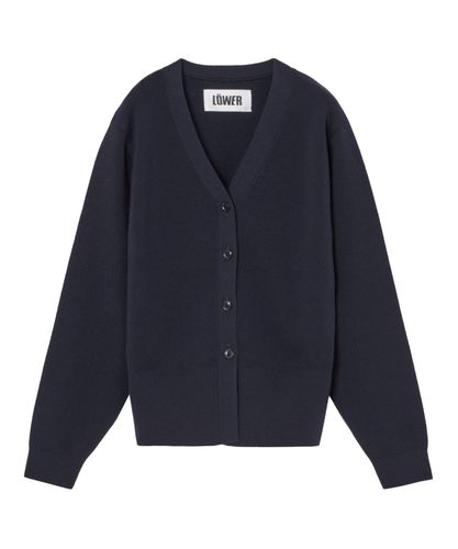 24年✨美品　ANAYI アナイ　スーパージロン襟付きカーディガン　ネイビー セットアップ対応商品】スーパージロン襟付き カーディガン|ANAYI