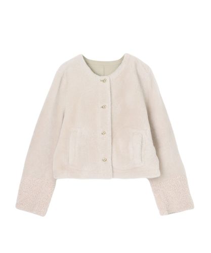 Eternal Line 2025】トリアセサテンタックペプラム ジャケット|ANAYI