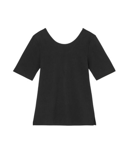 LOKITHO ヨーク袖ハイネックエンブロイダリープルオーバー|ANAYI