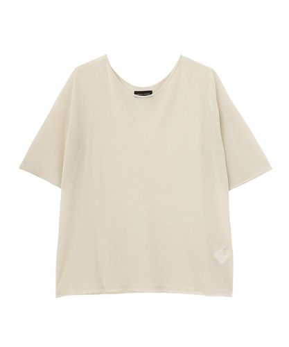 25SS♡ANAYI アナイ 和紙ガーターフリル袖プルオーバー 38 ボーダー 和紙ガーターフリル袖プルオーバー|ANAYI OFFICIAL ONLINE STORE