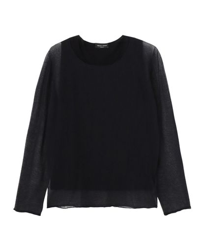 ウールシルクシアーリブハイネックプルオーバー|ANAYI OFFICIAL ONLINE