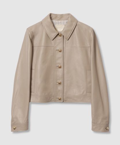 セットアップ対応商品】カラミリネンライクノーカラージャケット|ANAYI