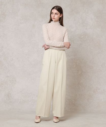 SERGE W SIDE ZIP パンツ|ANAYI OFFICIAL ONLINE STORE｜アナイ