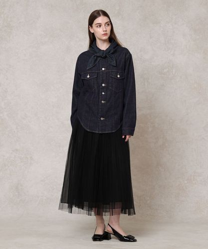 SEREGE SCARF デニムジャケット|ANAYI OFFICIAL ONLINE STORE｜アナイ