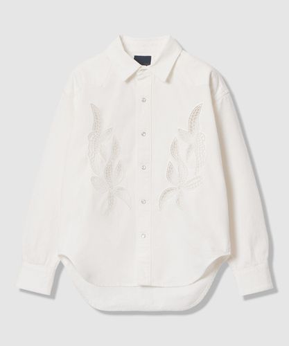 メッシュラッセル5分袖シャツブルゾン〈セットアップ対応商品〉|ANAYI