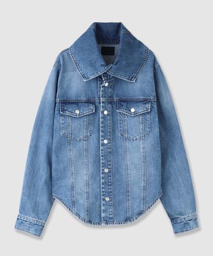 ストレッチデニムペプラム ジャケット|ANAYI OFFICIAL ONLINE STORE