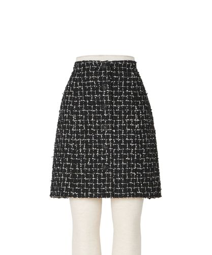 メタリックツイードミニ スカート|ANAYI OFFICIAL ONLINE STORE