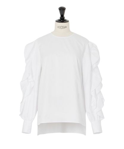 チュールギャザーフリル ブラウス|ANAYI OFFICIAL ONLINE STORE