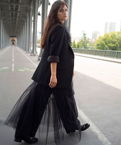 チュールロングキャミ ワンピース|ANAYI OFFICIAL ONLINE STORE