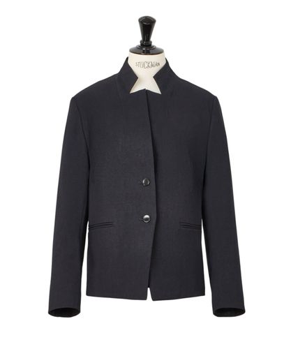 セットアップ対応商品】デニムライクステンカラー ジャケット|ANAYI