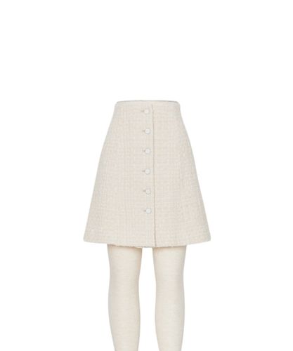 メタリックツイードミニ スカート|ANAYI OFFICIAL ONLINE STORE