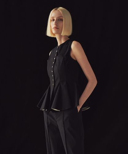 ストレッチリネンテーパードパンツ|ANAYI OFFICIAL ONLINE STORE