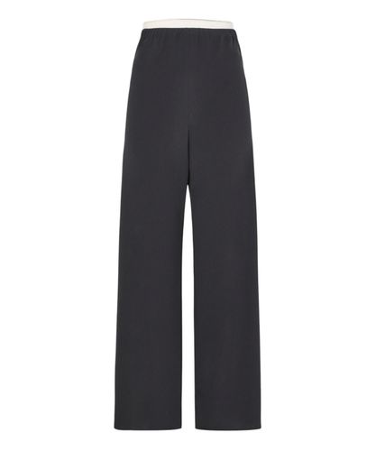 ANAYI アナイ/ワイドパンツ 36 ANAYI（アナイ） パンツ ストレッチクロスワイドパンツ レディース